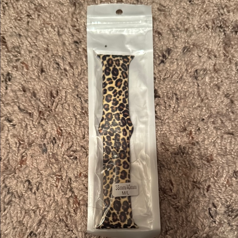 Leopard Print Watch Band
